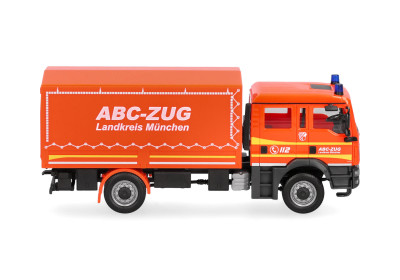 HERPA MAN TGM (2008) MzKW ABC-Zug (série limitée) Pompiers