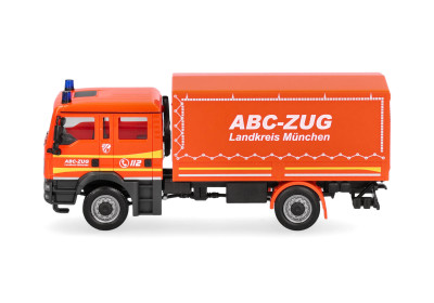 HERPA MAN TGM (2008) MzKW ABC-Zug (série limitée) Pompiers