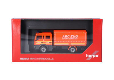 HERPA MAN TGM (2008) MzKW ABC-Zug (série limitée) Pompiers