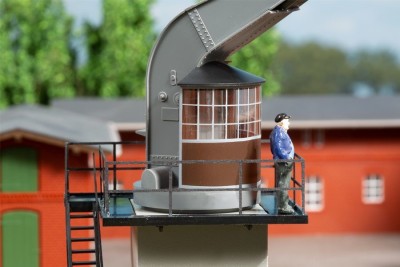 AUHAGEN kit à construire en plastique teinté de set de chargement du charbon (colle non incluse) Decors et diorama