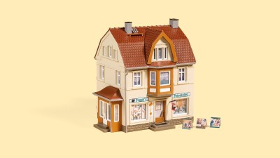AUHAGEN kit à construire en plastique teinté de maison du photographe
