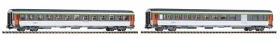 PIKO set de 2 voitures corail B11tu + B6Du SNCF ep V News