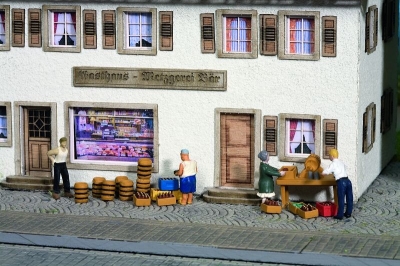 NOCH Beer Garden accessories HO scale