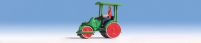 NOCH Zettelmeyer road roller (green) HO scale