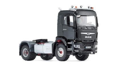 WIKING MAN TGS 18510 4x4 BL 2-Achs black Tucks