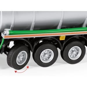 WIKING Semi remorque citerne 3 essieux Kotte Garant TSA 30.000E verte Camions