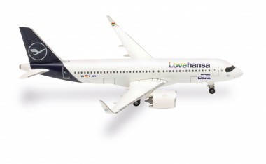 HERPA diecast plane AIRBUS A320 Neo LUFTHANSA 