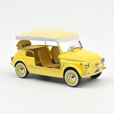 NOREV FIAT 500 Jolly 1965 jaune 1/18 Cars