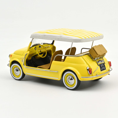 NOREV FIAT 500 Jolly 1965 jaune 1/18 Cars
