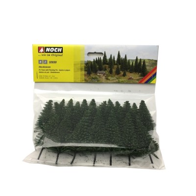 NOCH sachet de 25 sapins à piquer (3,5 a 9cm) Accessoires