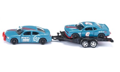 SIKU Dodge charger with Dodge Challenger SRT racing Toys