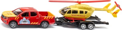 SIKU NISSAN Navara avec hélicoptère Toys