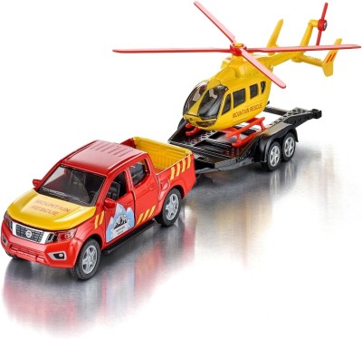 SIKU NISSAN Navara avec hélicoptère Toys