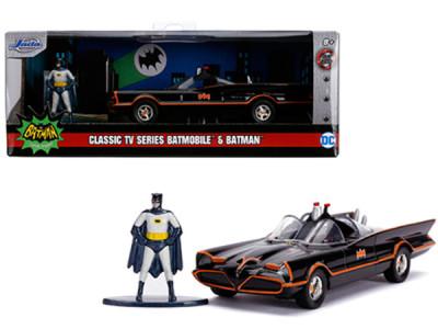 JADA diecast car1/32  DC comics BATMOBILE Classic 1966 w/BATMAN figure Diecast models