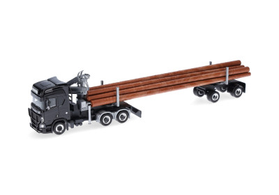 HERPA camion Scania CR20 HD transport de long grumes de bois 