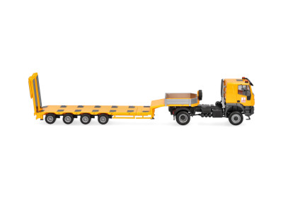 HERPA Iveco Trakker Tila-SZ Goller plateau surbaissé Diecast models
