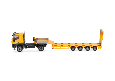 HERPA Iveco Trakker Tila-SZ Goller plateau surbaissé Diecast models