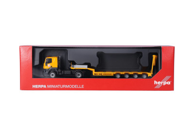 HERPA Iveco Trakker Tila-SZ Goller plateau surbaissé Diecast models