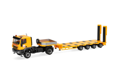 HERPA Iveco Trakker Tila-SZ Goller plateau surbaissé Diecast models