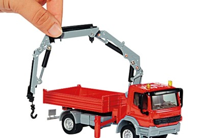 SIKU Mercedes-Benz Atego with crane Diecast models to play