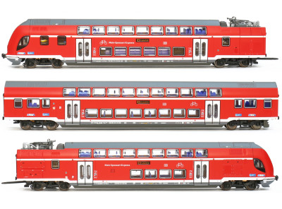 BRAWA automotrice électrique Twindexx Basisv DB ep VI (analogique 2 rails CC) Locomotives and railcars