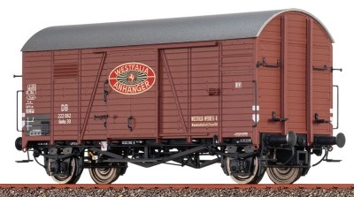 BRAWA wagon couvert 2 essieux GW-G Gmhs 30 DB ep III 