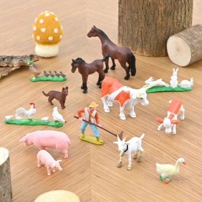 Norev pochette assortiment figurines animaux et personnages de la ferme Diecast models to play