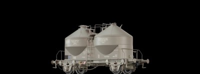BRAWA wagon silo à essieux GW-U.Ucs 908 DB ep IV HO scale