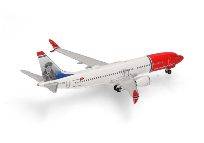 HERPA avion en métal Boeing B737 Max 8  NORVEGIAN Air Shuttle  