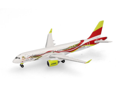 HERPA diecast plane AIRBUS A220-300 