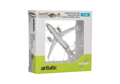 HERPA diecast plane AIRBUS A220-300 