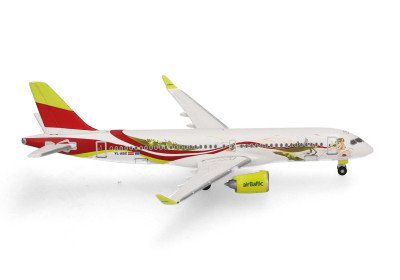 HERPA diecast plane AIRBUS A220-300 