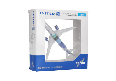 HERPA avion en métal Boeing B787.9 UNITED 