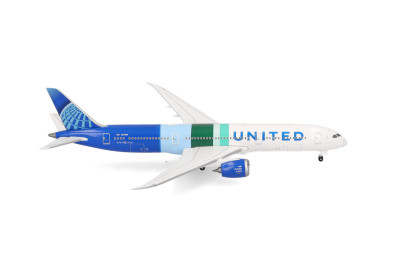 HERPA avion en métal Boeing B787.9 UNITED 
