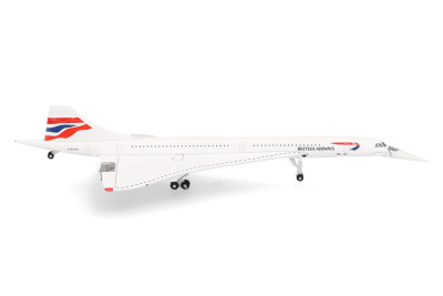 HERPA diecast plane Concorde