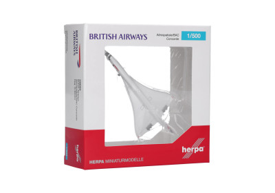 HERPA diecast plane Concorde