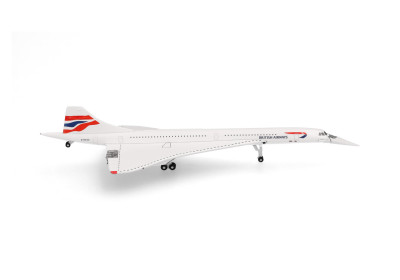 HERPA diecast plane Concorde 