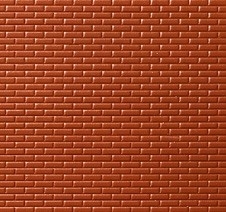 NOCH Brick wall red HO scale