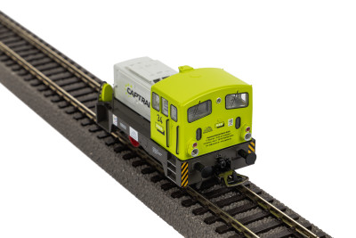 PIKO locomotive diesel V23 CAPTRAIN  ep VI (2 rails CC analogique) Locomotives et Automoteurs