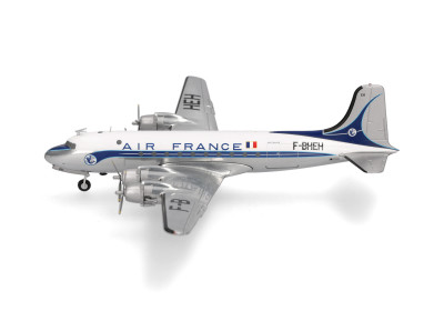 HERPA avion en métal Douglas DC4 AIR FRANCE (série limitée) Véhicules miniatures