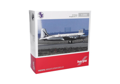 HERPA avion en métal Douglas DC4 AIR FRANCE (série limitée) Véhicules miniatures