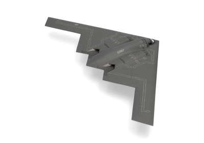 HERPA diecast plane B-2A USAF 
