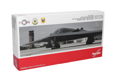 HERPA diecast plane B-2A USAF 