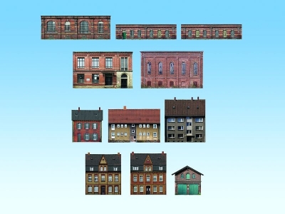 NOCH CD ROM for print and built 11 Buildings 