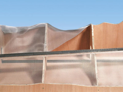 NOCH   feuille de grillage modulable en aluminium pour armature de décors (50 x 75 cm) Autres echelles