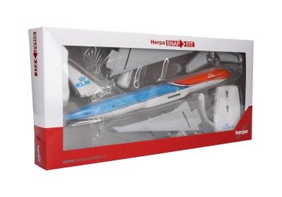 HERPA plane SNAP fit (easy kit only click ) Boeing B777-300ER KLM 