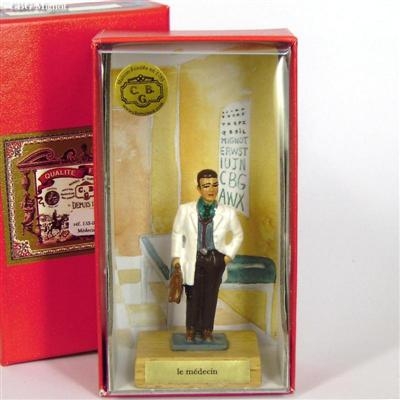 CBG MIGNOT Le medecin en coffret prestige Figurines Plombs