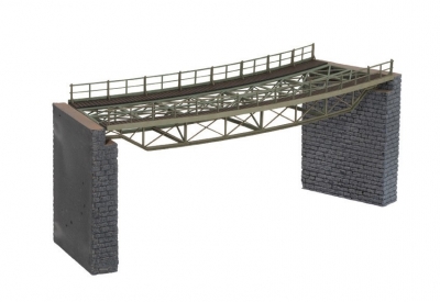 NOCH kit laser cut pont courbe avec têtes de pont Echelle HO