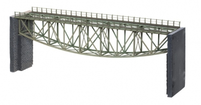 NOCH Kit laser cut large fishbelly Bridge deck straight incl bridge heads HO scale