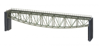 NOCH Kit laser cut very large fishbelly Bridge deck straight incl bridge heads HO scale